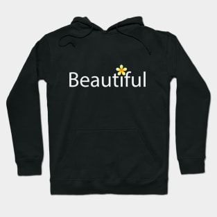 Beautiful text design Hoodie